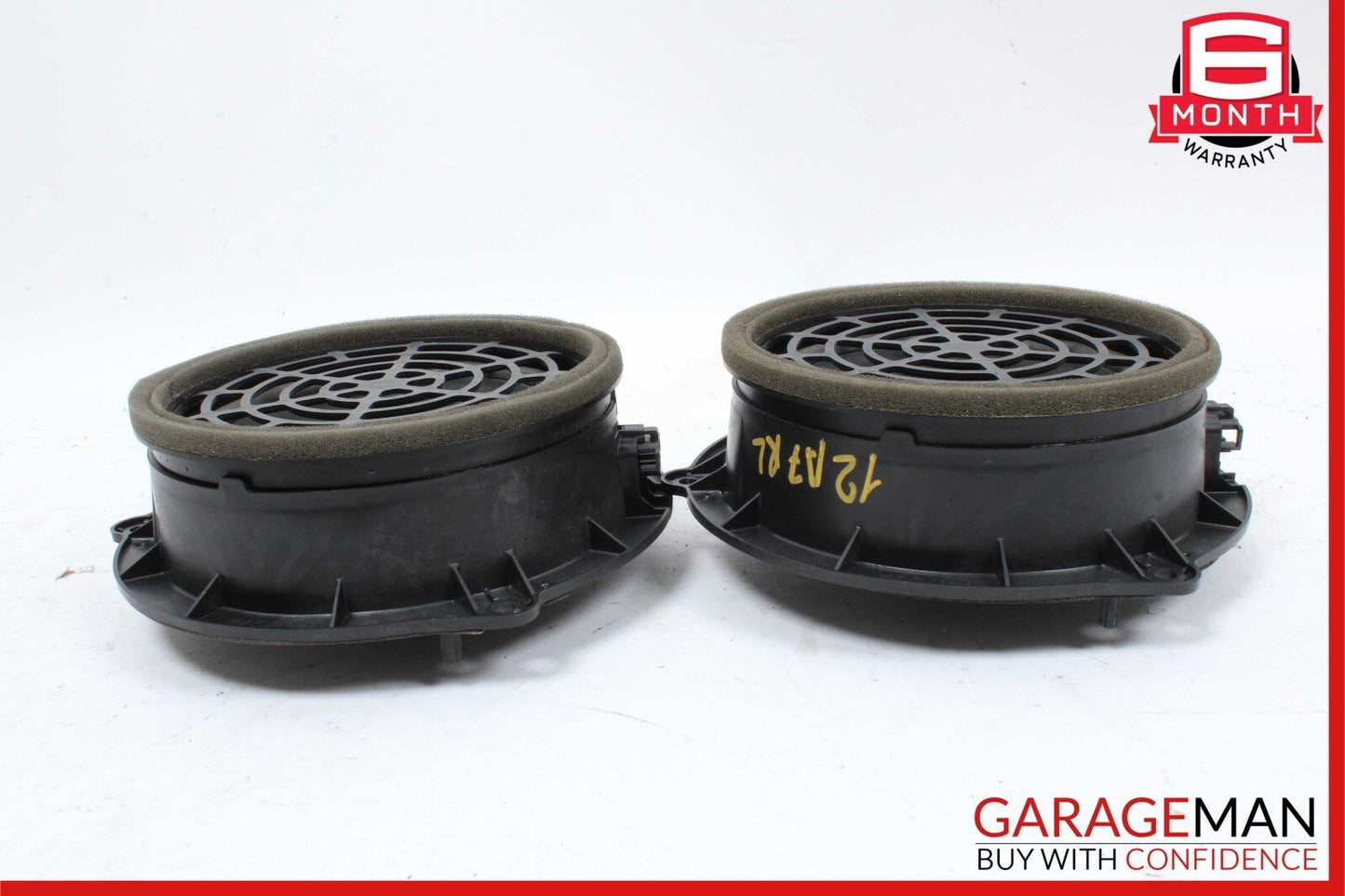 12-18 Audi A7 Rear Left & Right Door Sound Speakers Set 4G0035411