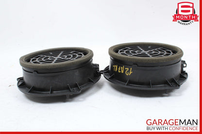 12-18 Audi A7 Rear Left & Right Door Sound Speakers Set 4G0035411