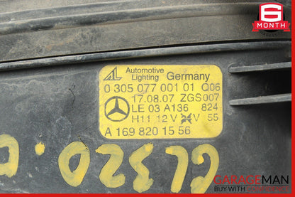 07-09 Mercedes X164 GL320 E350 CLK350 Front Left Side Foglight Fog Light Lamp