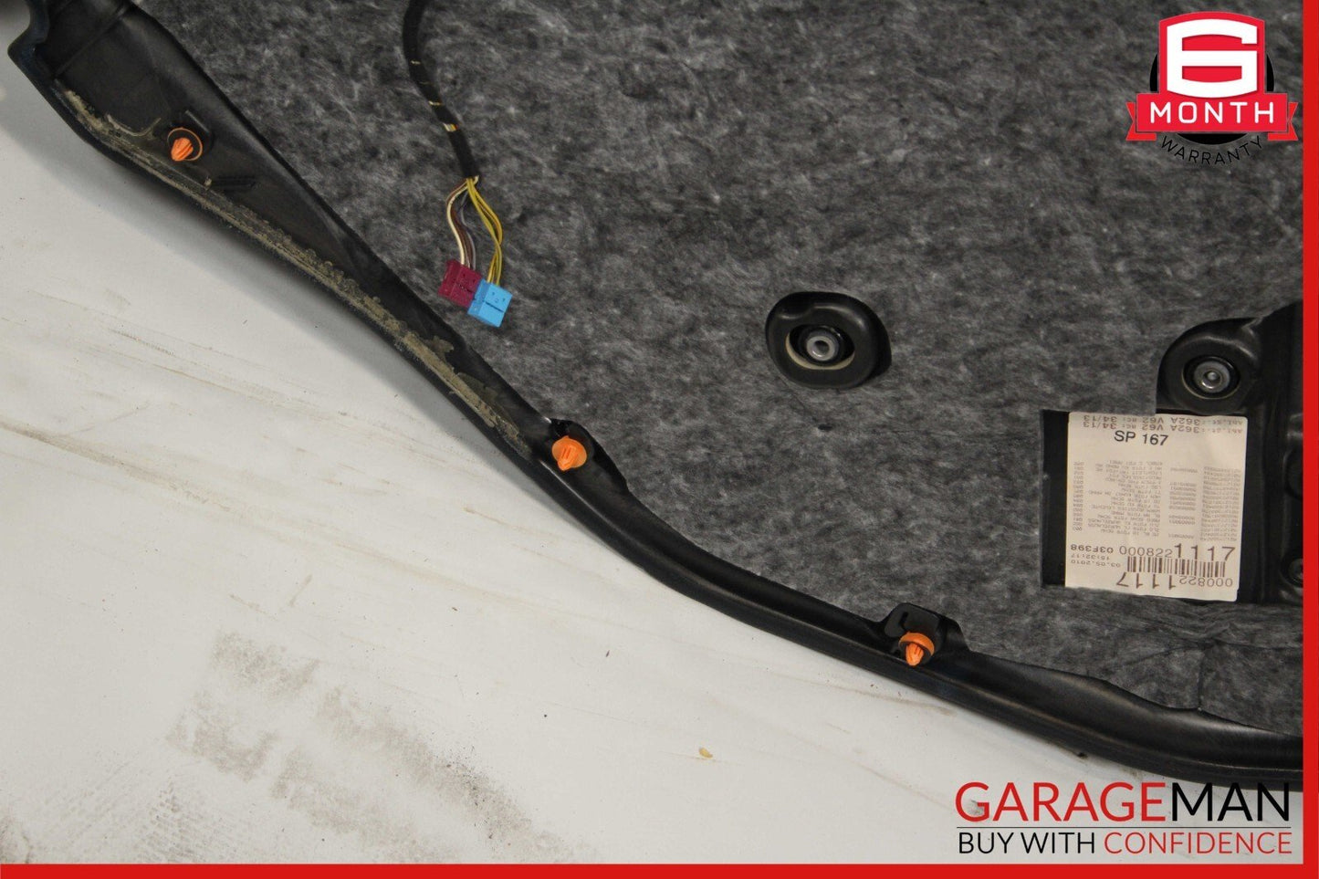 10-13 Mercedes W212 E350 Rear Right Passenger Side Interior Door Panel OEM