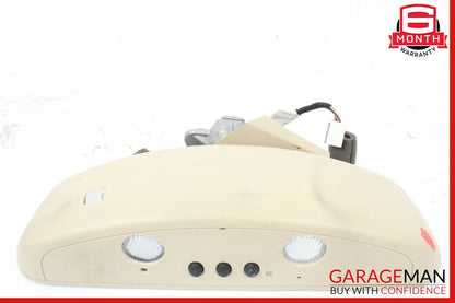 10-13 Mercedes W207 E350 E550 Interior Top Upper Rear View Mirror Assembly Beige