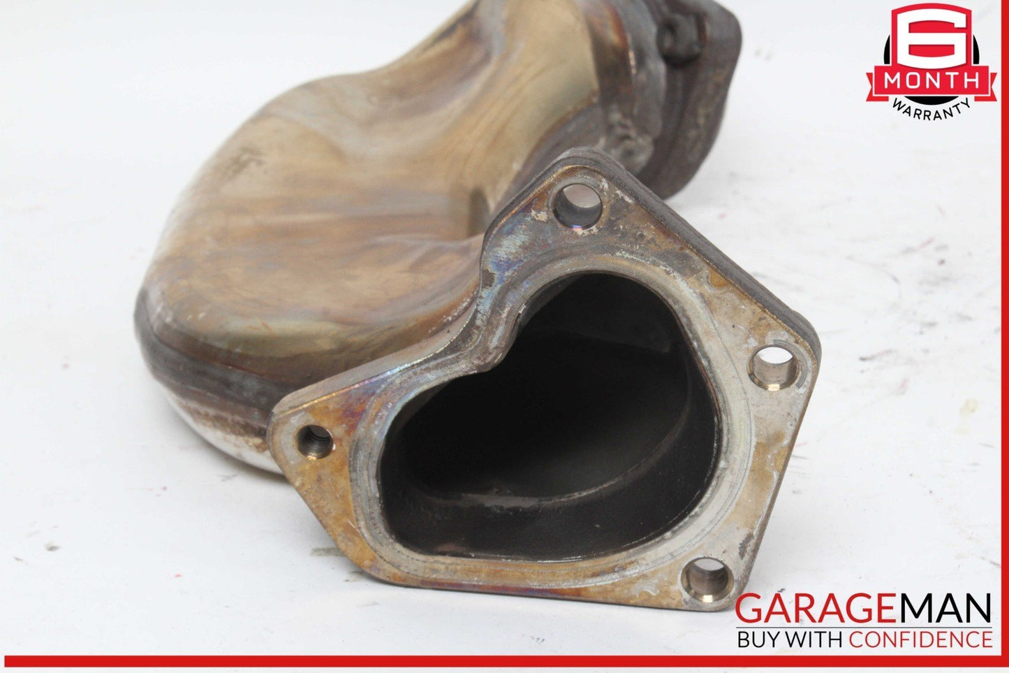 12-18 Mercedes W218 CLS550 4.6L Right Exhaust Pipe Adapter 2781400808 OEM
