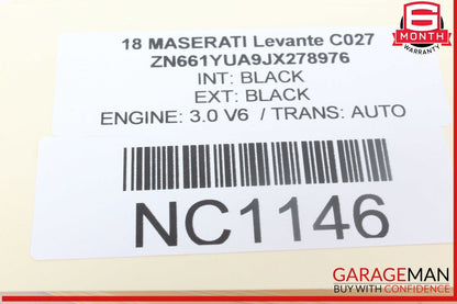 17-20 Maserati Levante M161 Front or Rear Right Side Exterior Door Handle OEM