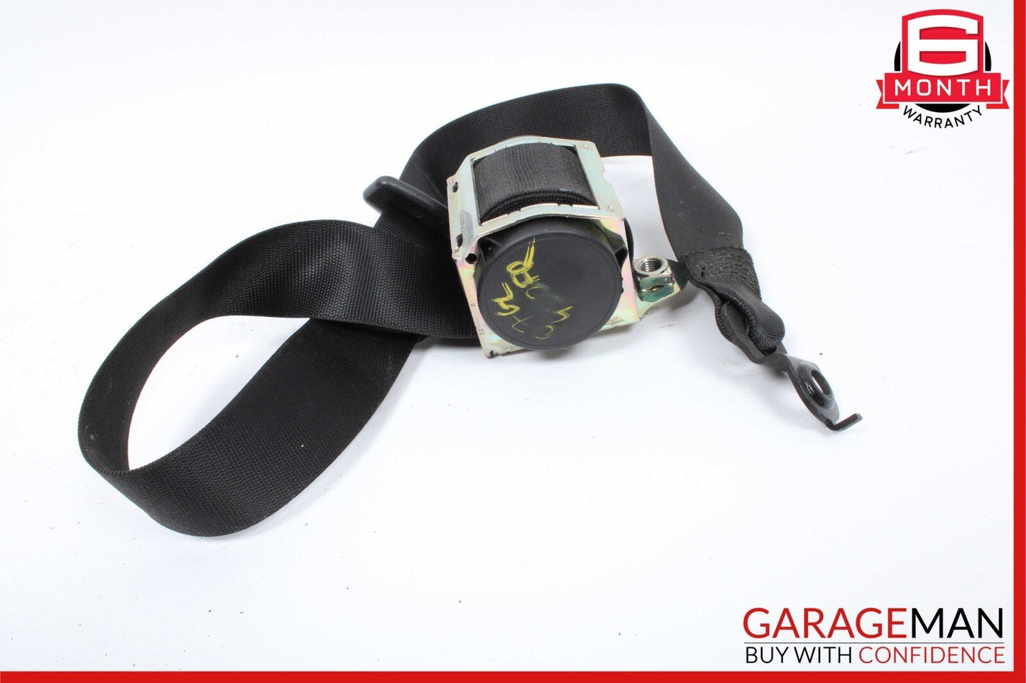 06-08 Mercedes GL450 GL550 Front Right Side Seat Belt Seatbelt Retractor Black