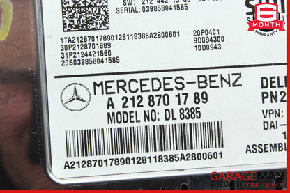 10-17 Mercedes W212 E350 C250 C300 Sirius Satellite Radio Receiver Module Unit