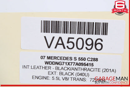 00-12 Mercedes W221 S550 CL500 Air Quality Sensor Module 2118300472 OEM