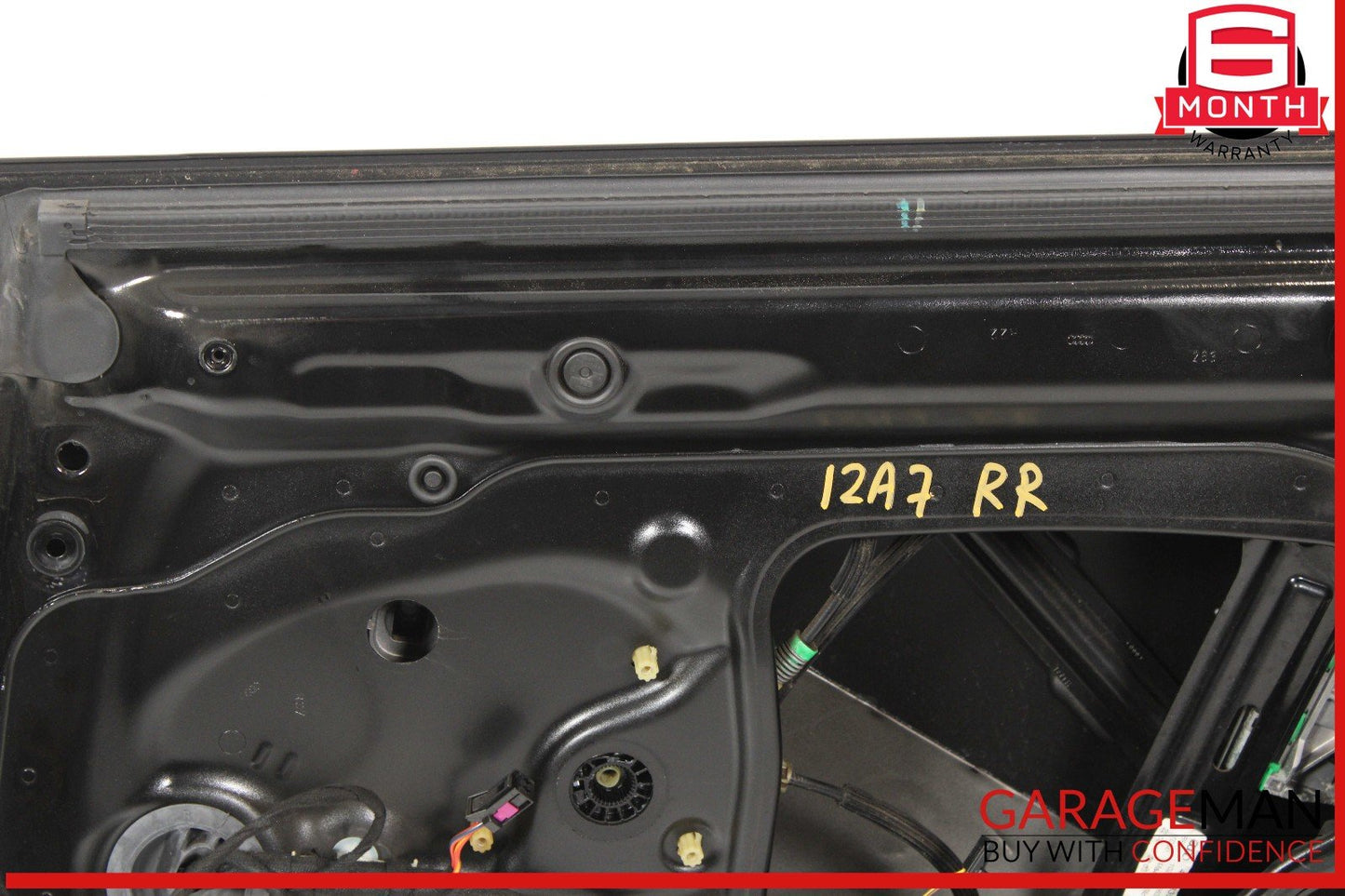 12-18 Audi A7 RS7 S7 Rear Right Passenger Side Door Shell Panel Black OEM
