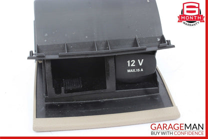 08-17 Mercedes W204 C300 E350 Center Console Ashtray Ash Tray Rear Beige