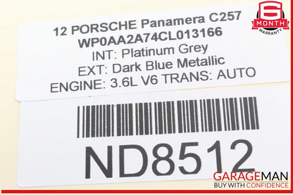 10-16 Porsche Panamera 970 Floor Gear Shift Shifter Selector Box 97042613300 OEM