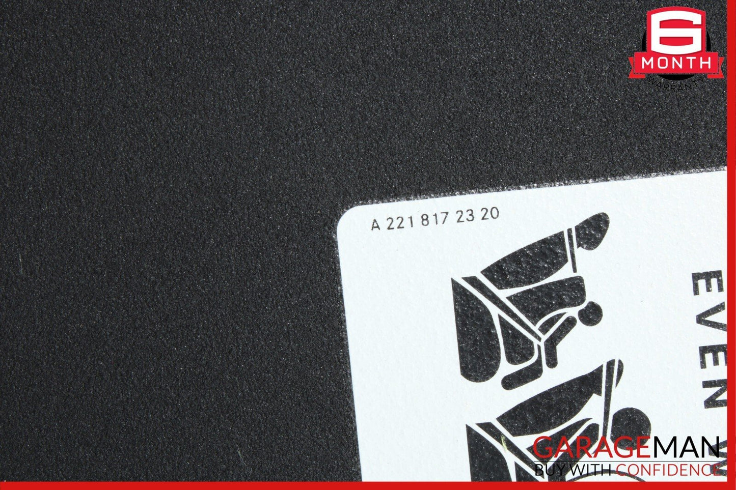Mercedes W204 C250 C350 E350 Coupe Right Side Sun Visor Shade Sunvisor Black