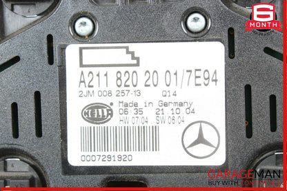 2003-2011 Mercedes-Benz CLS500 W219 Overhead Dome Light Lamp 2118202001 Genuine