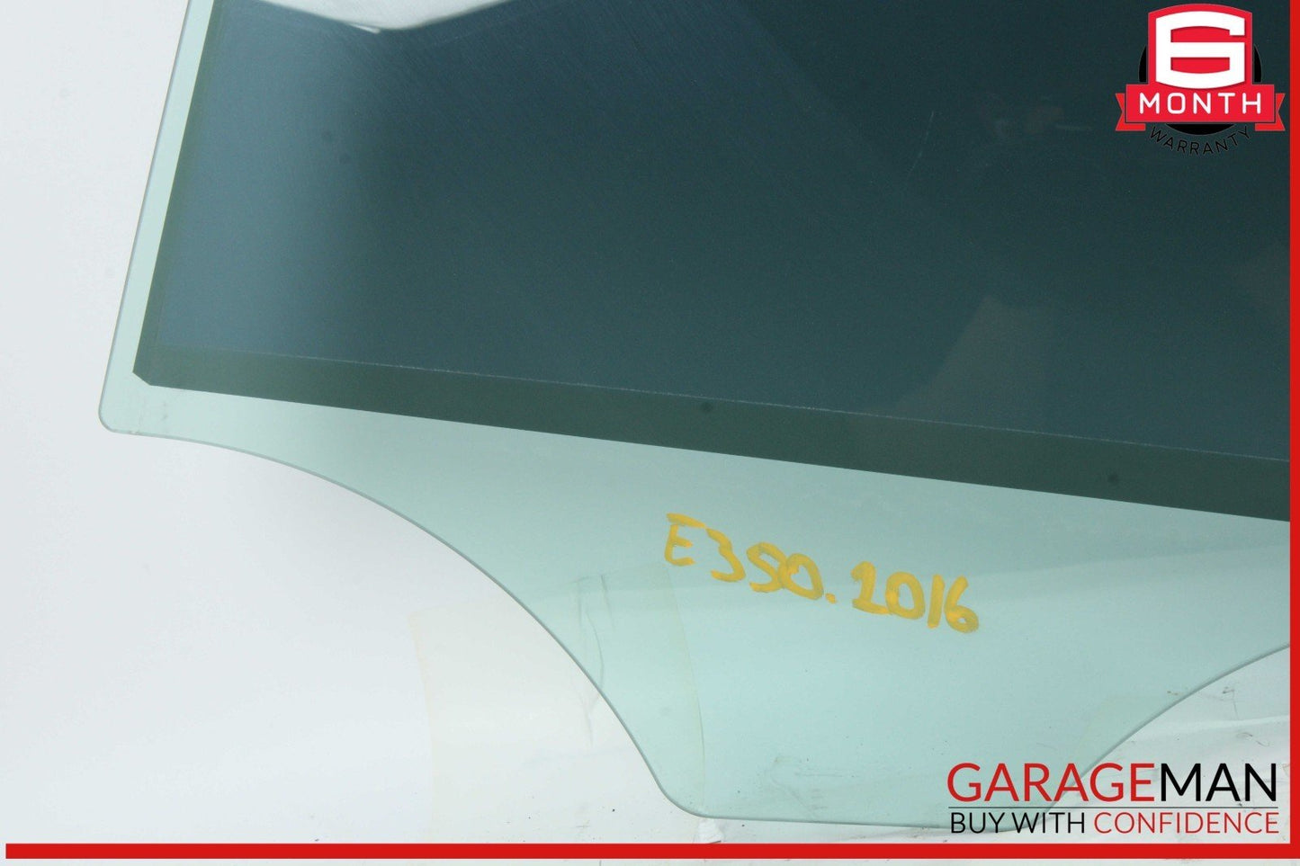 10-16 Mercedes W212 E350 E550 Rear Left Driver Side Door Window Glass OEM