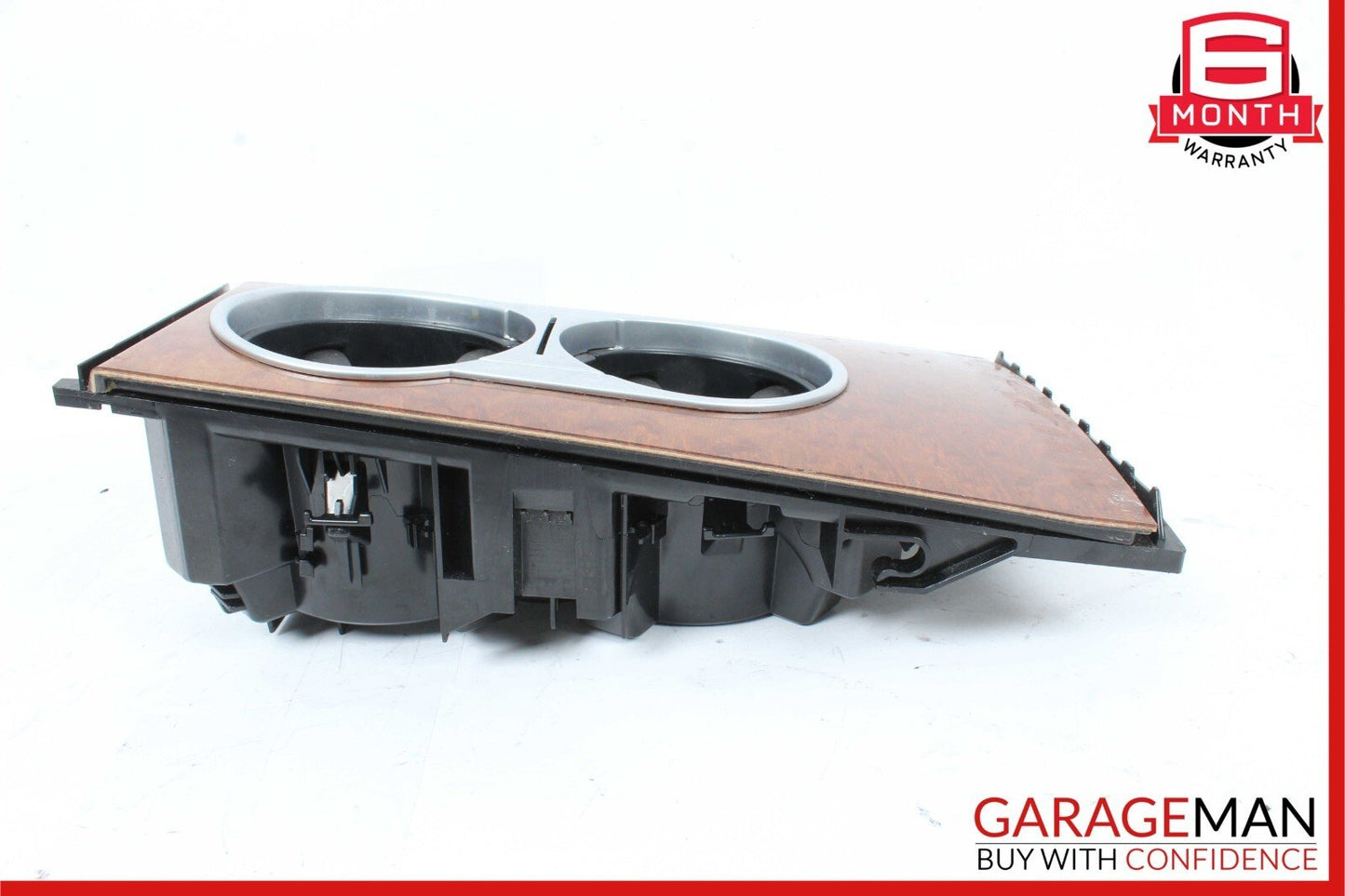 06-12 Mercedes X164 GL450 GL550 ML63 Center Console Cupholder Cup Holder Wood