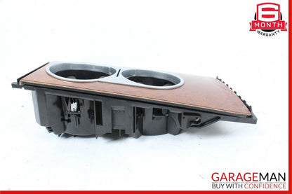 06-12 Mercedes X164 GL450 GL550 ML63 Center Console Cupholder Cup Holder Wood