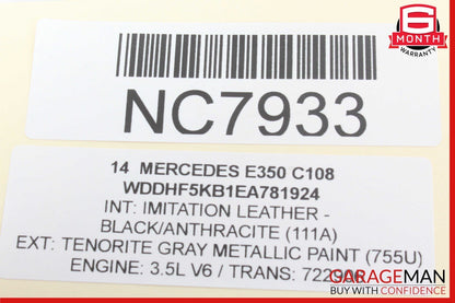 12-14 Mercedes W212 E350 C300 Front / Rear Right Side Exterior Door Handle OEM
