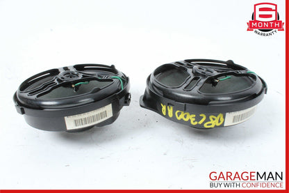 08-11 Mercedes W204 C300 Rear Right & Left Side Door Sound Speakers Set OEM