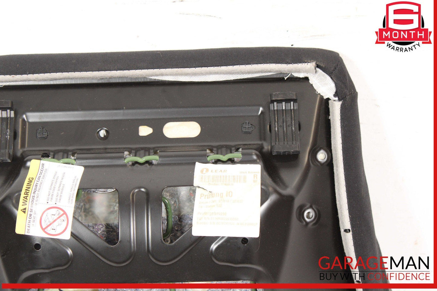10-17 Mercedes W207 E350 Front Right Lower Bottom Seat Cushion Cover OEM