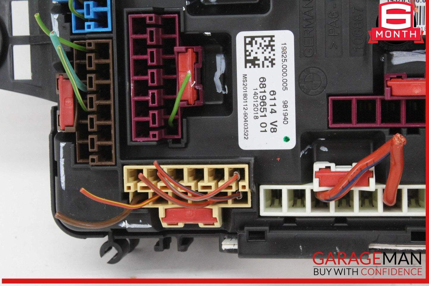 14-18 BMW X5 F15 X3 X4 X6 Rear Power Distribution Fuse Relay Box Module OEM