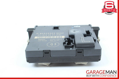 03-09 Mercedes W211 E350 E63 AMG Rear Left Driver Side Door Control Module Unit