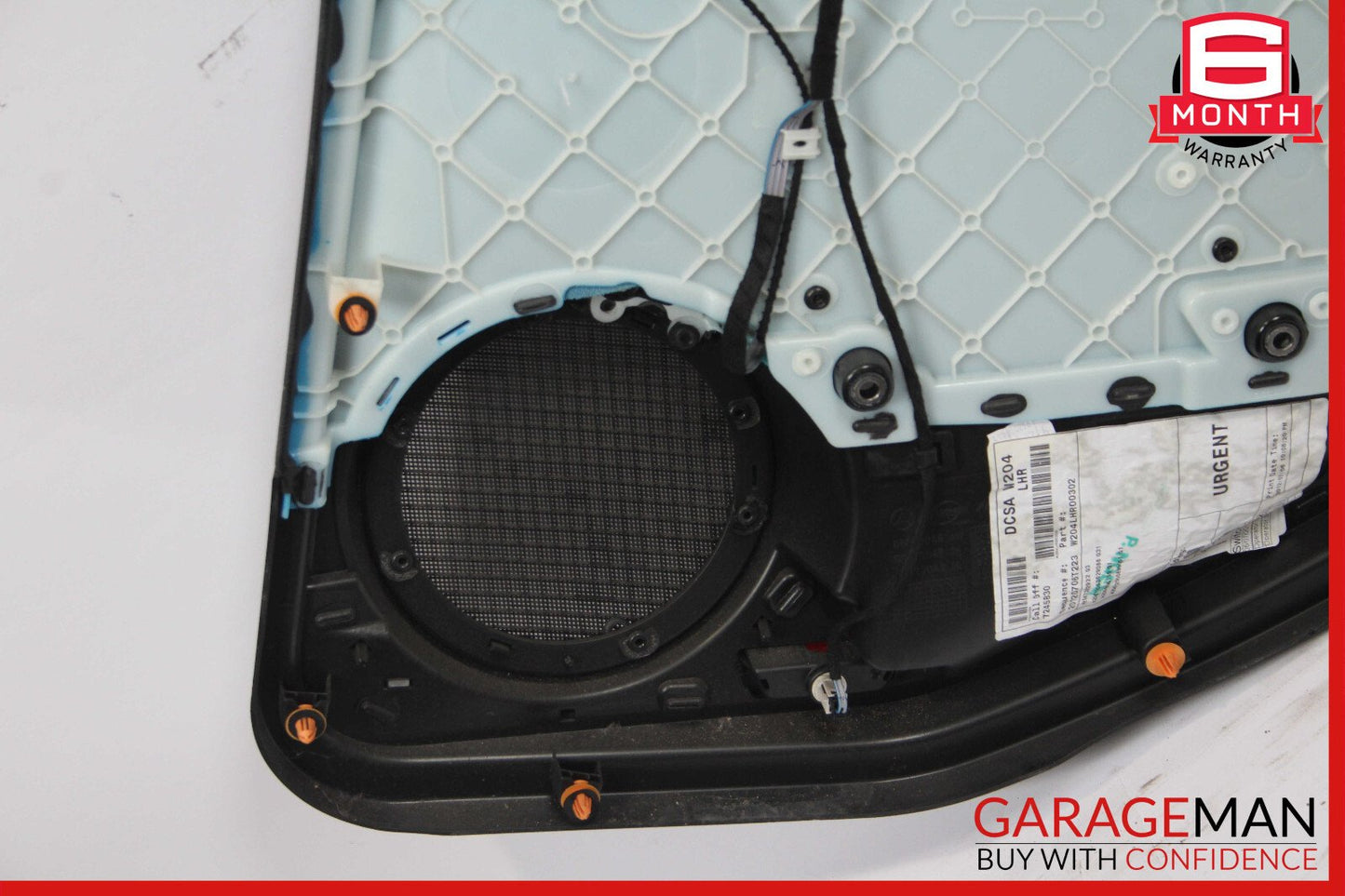 08-14 Mercedes W204 C300 C350 C250 Rear Left Driver Side Interior Door Panel OEM
