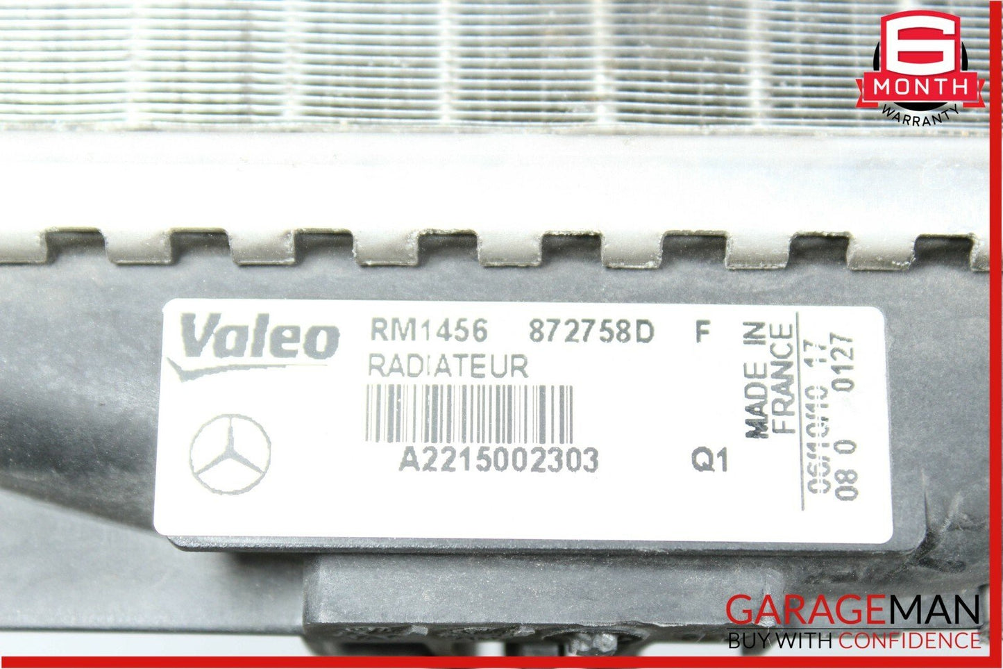 10-13 Mercedes W221 S400 Hybrid Radiator Water Intercooler 2215002303 OEM