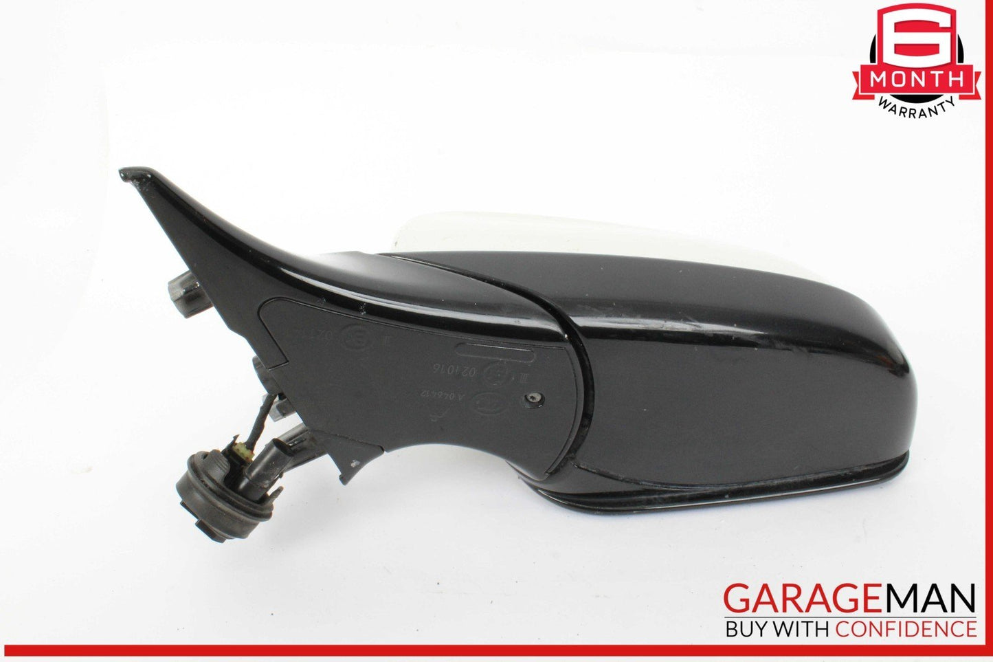 12-18 BMW 640i 650i Front Left Driver Side Door Rear View Mirror White OEM