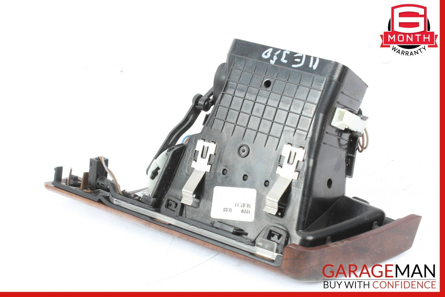 10-13 Mercedes W212 E350 E250 Dashboard Dash AC A/C Air Vent LeftÂ Wood OEM