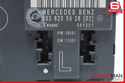 01-07 Mercedes W203 C240 C230 C280 Front Left Side Door Control Module Unit OEM
