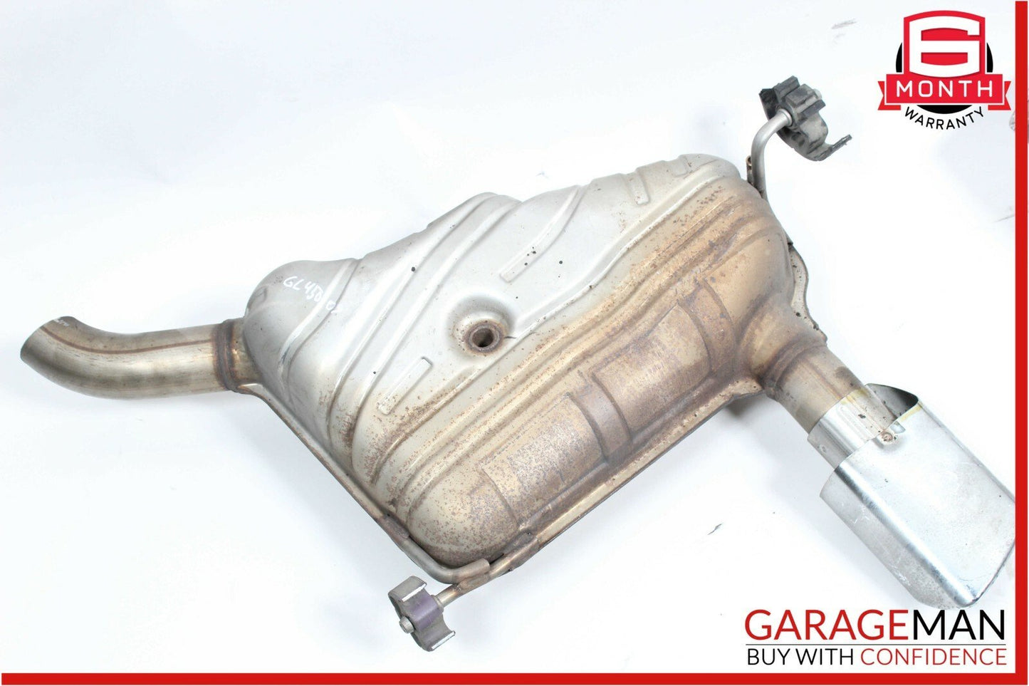 07-09 Mercedes X164 GL450 GL550 Right & Right Side Exhaust Muffler Pipe Tips Set
