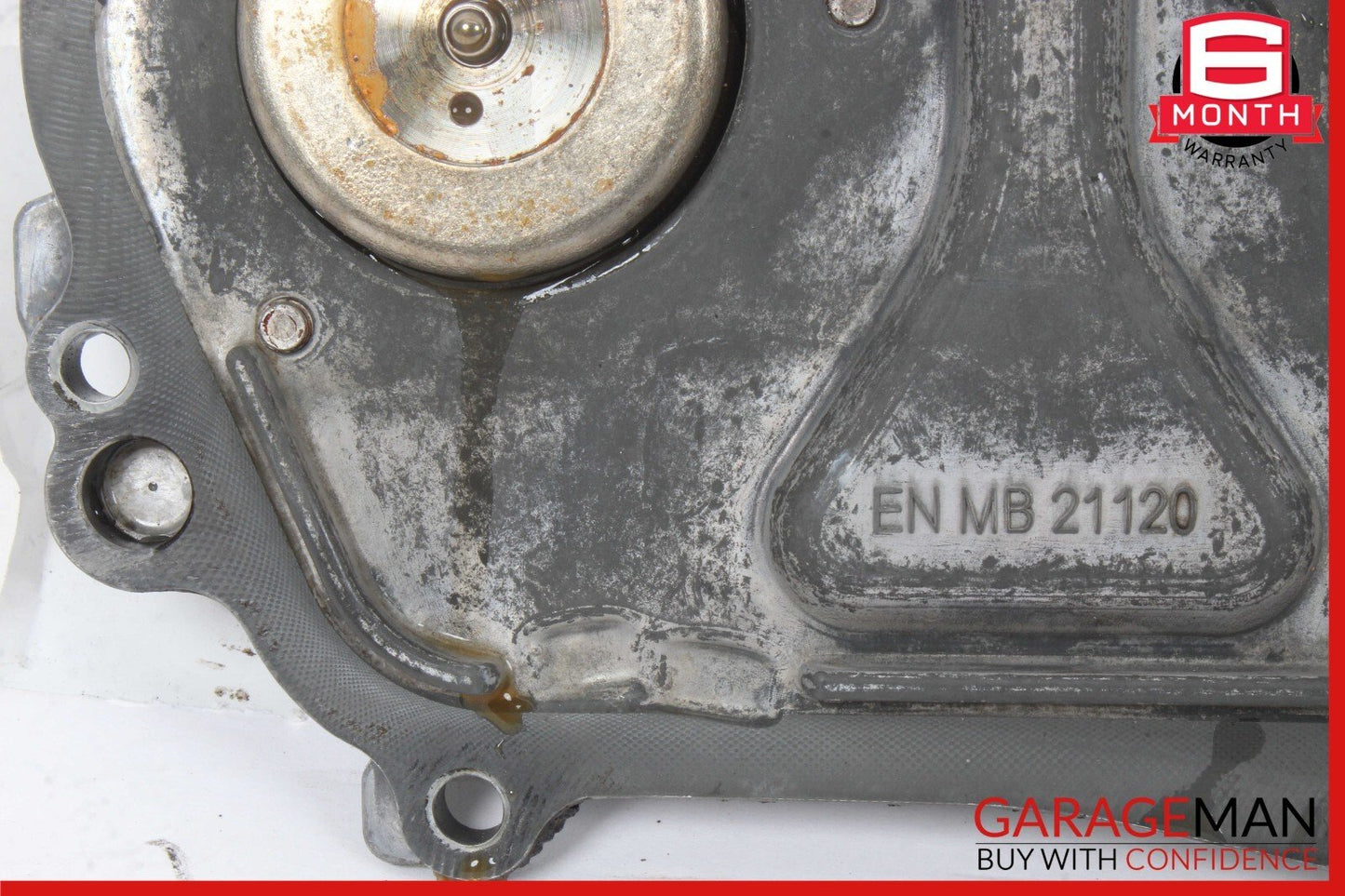 12-18 Mercedes GL450 S550 Engine Timing Chain Cover Plate 2760150201 OEM