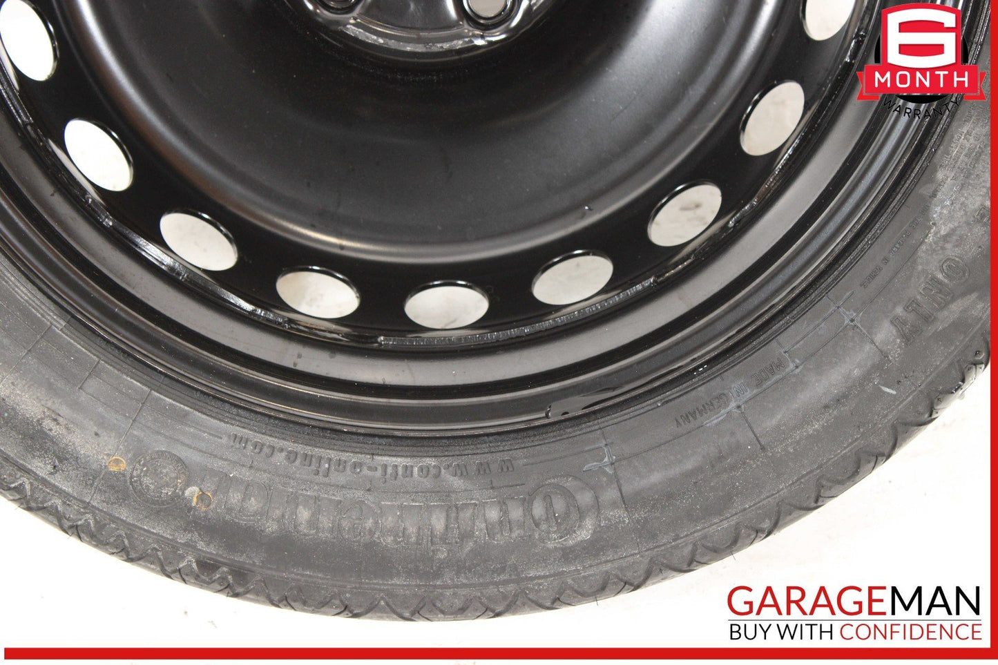 10-17 Mercedes W207 E400 C250 Coupe Donut Spare Tire Wheel Rim 135 80 17" OEM