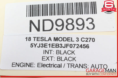 17-23 Tesla Model 3 High Voltage Main Battery Pack Contactor Switch 108933400H