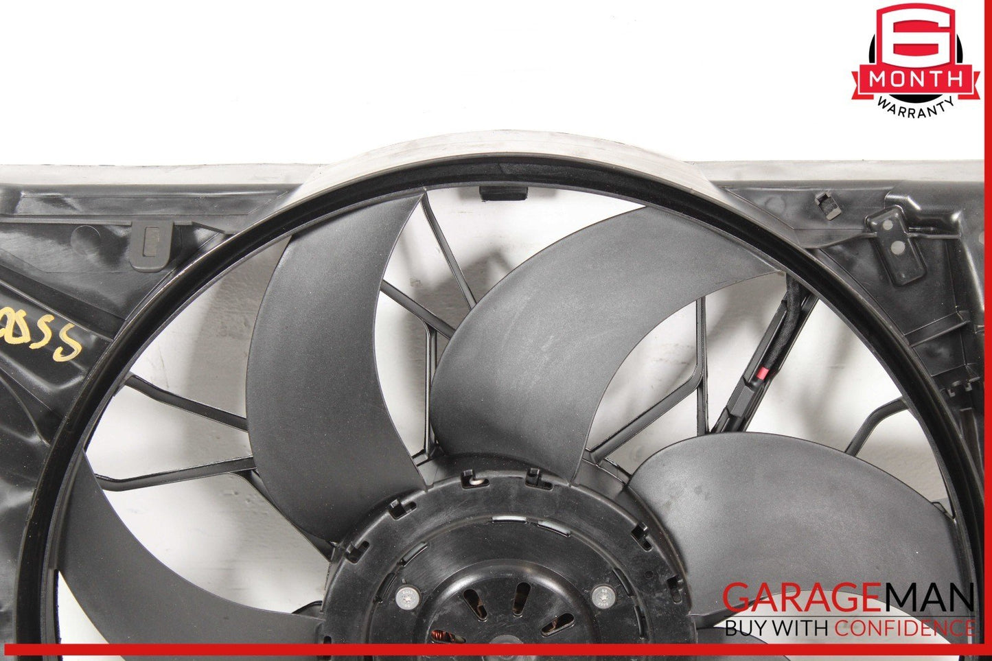 07-13 Mercedes W221 S550 S400 Engine Cooling Fan Motor Assembly 2215000993 OEM