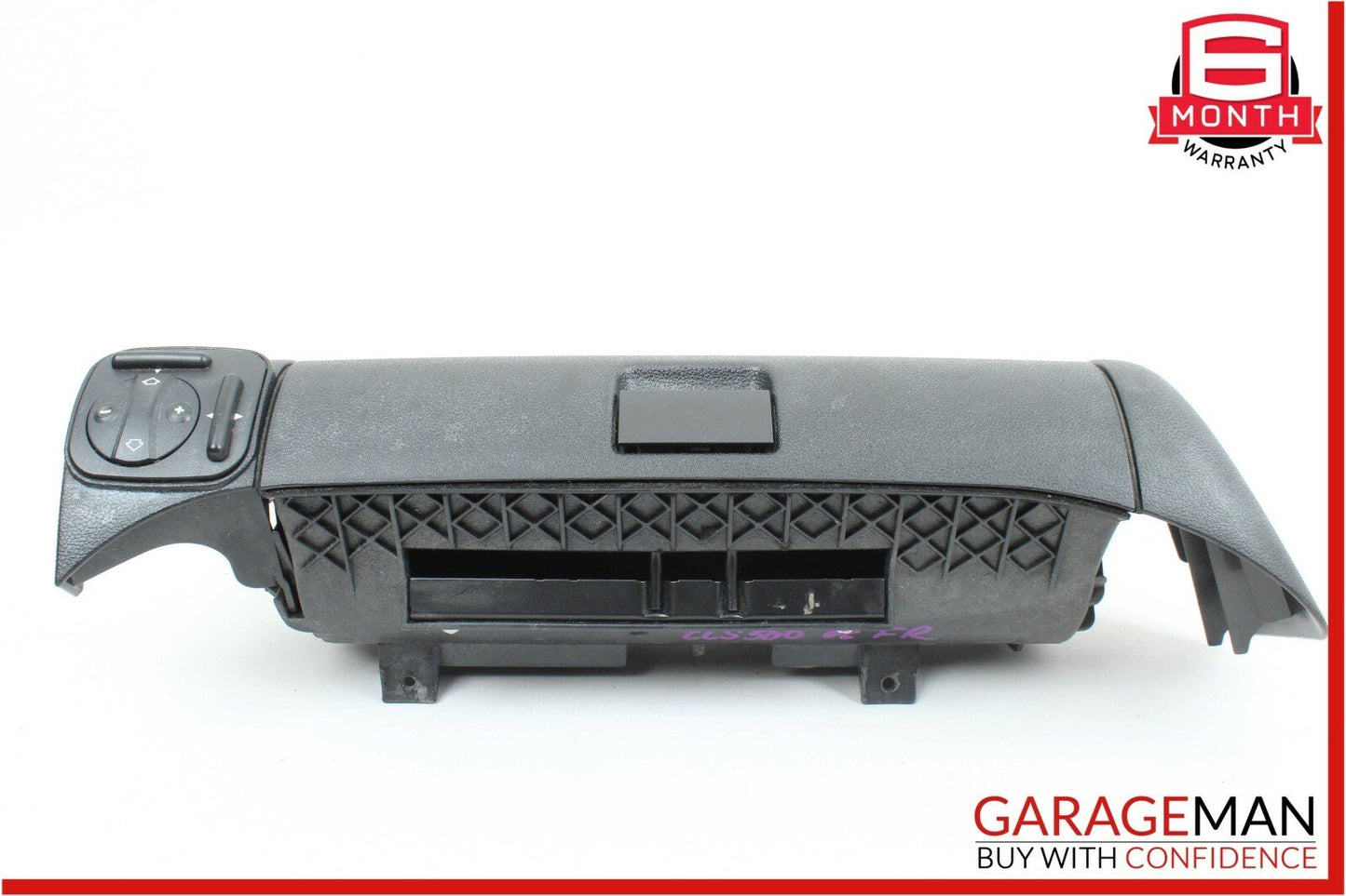 03-11 Mercedes W211 E350 CLS500 Front Right Under Seat Storage Compartment Black