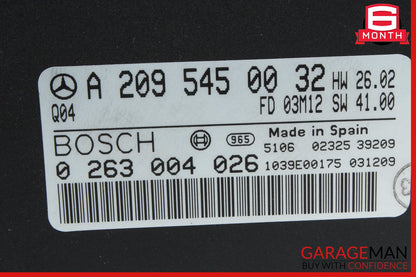 03-09 Mercedes W209 CLK55 CLK500 Parktronic Park Assist Control Module OEM