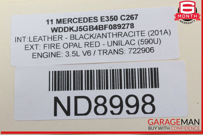 10-17 Mercedes W207 E350 E550 Rear Window Regulator Control Module 2079003600