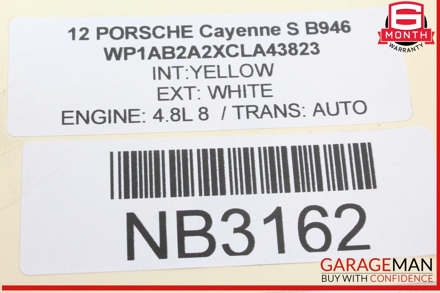 11-18 Porsche Cayenne S 958 Front Right Side Seat Control Switch OEM