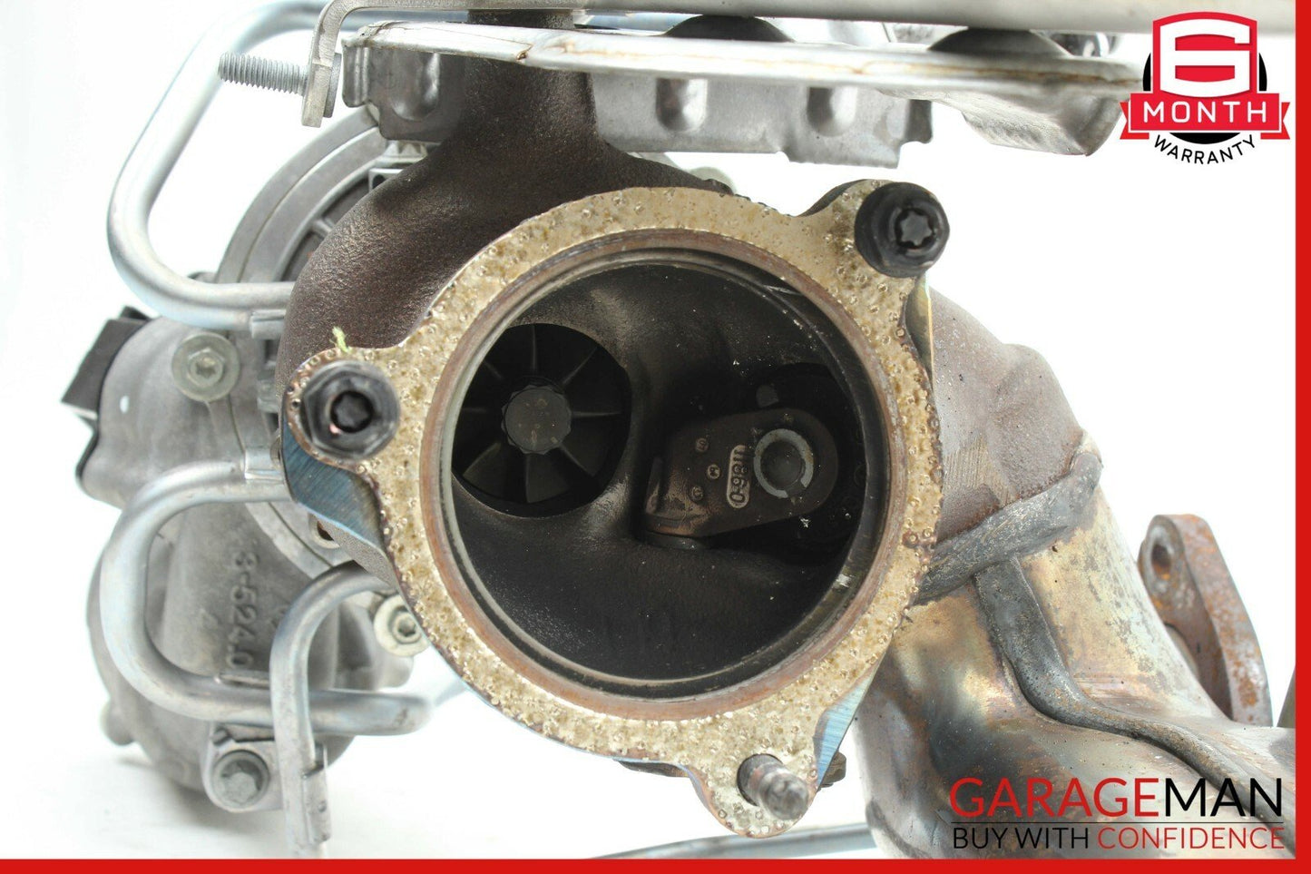 12-14 Mercedes W204 C250 Engine Motor Turbocharger Exhaust Manifold Header OEM
