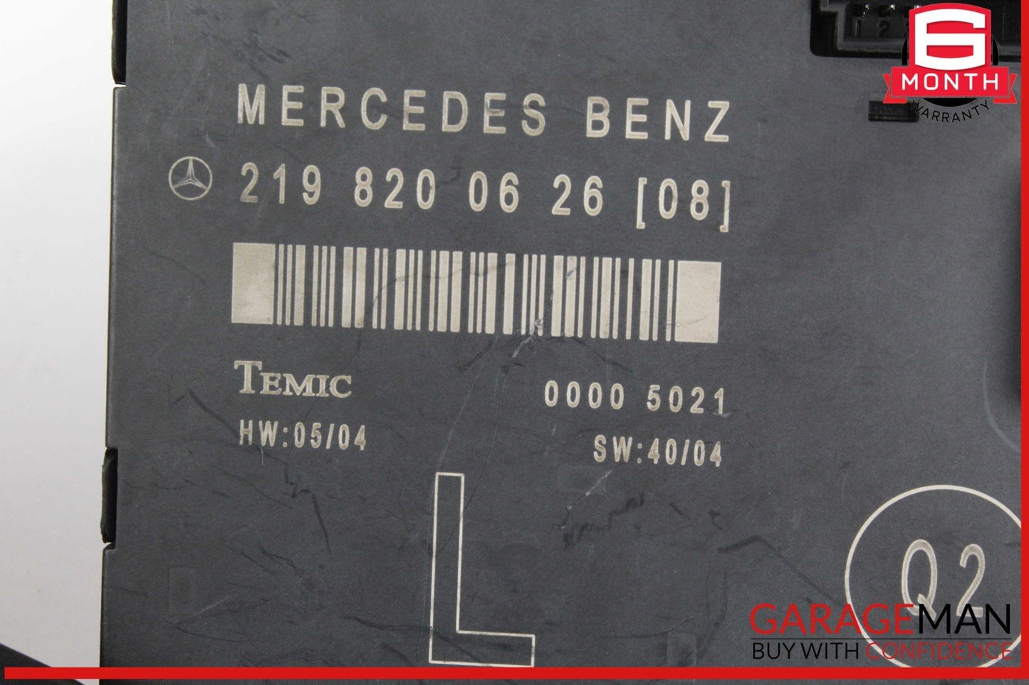 06-11 Mercedes W219 CLS550 Front Left Driver Side Door Control Module Unit OEM