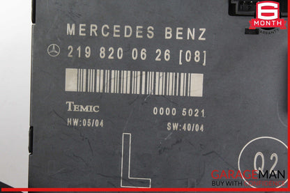 06-11 Mercedes W219 CLS550 Front Left Driver Side Door Control Module Unit OEM