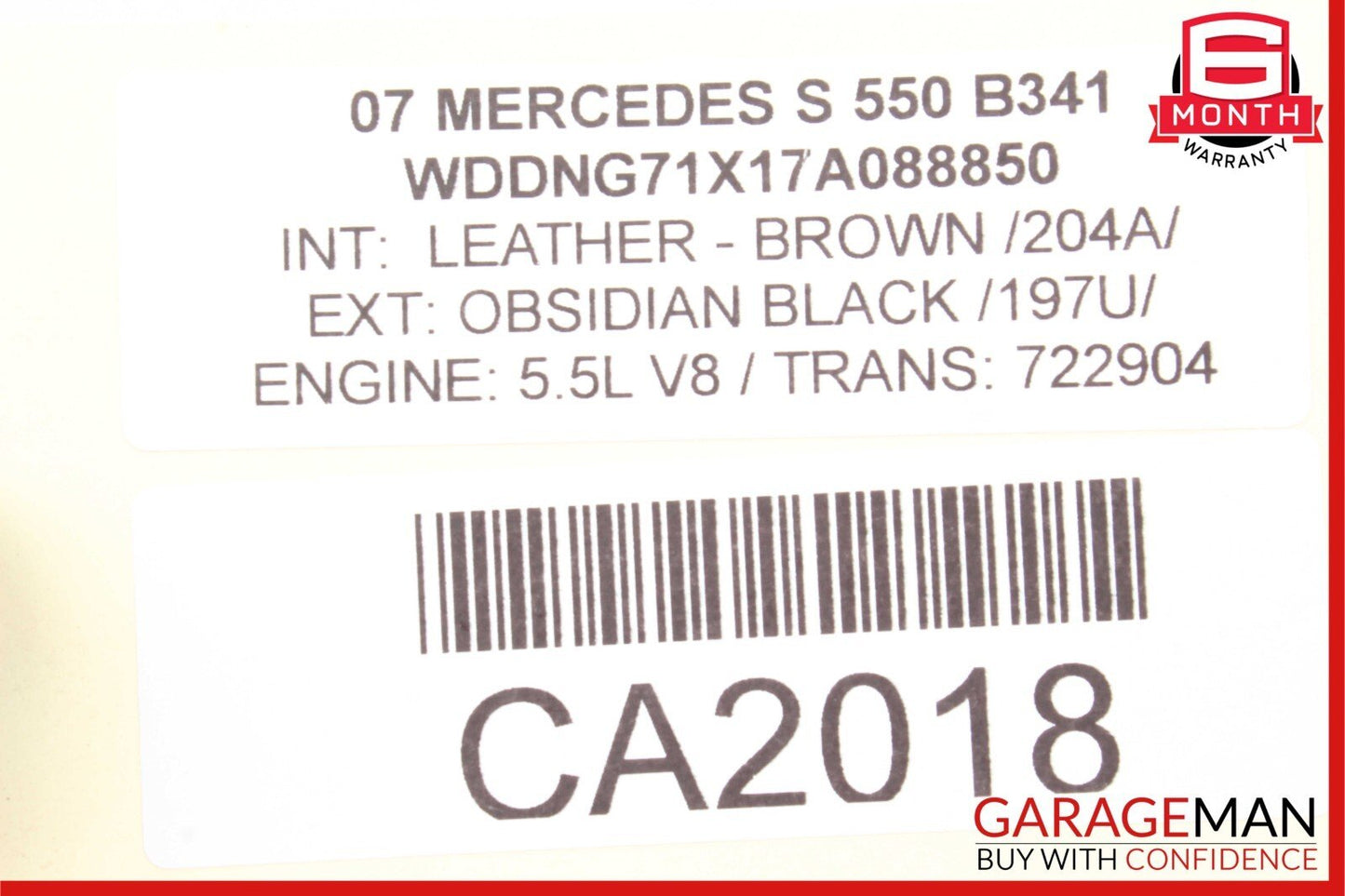 07-14 Mercedes W221 S550 CL550 Left Side Dashboard AC A/C Air Vent Brown OEM
