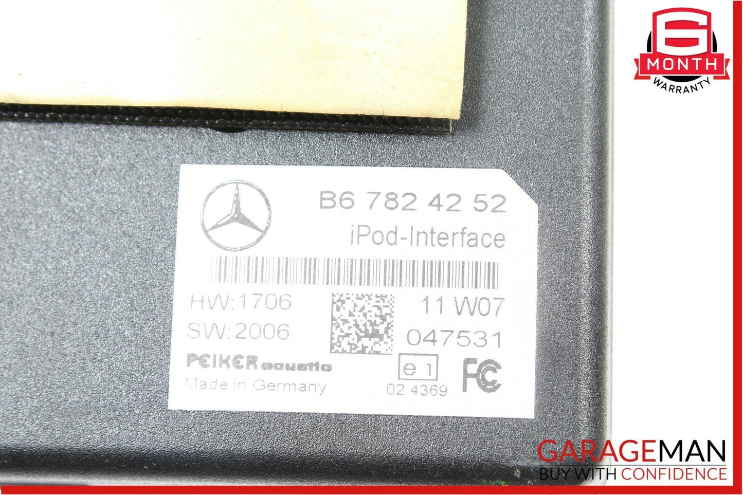 06-12 Mercedes X164 GL450 Ipod Interface Control Module OEM