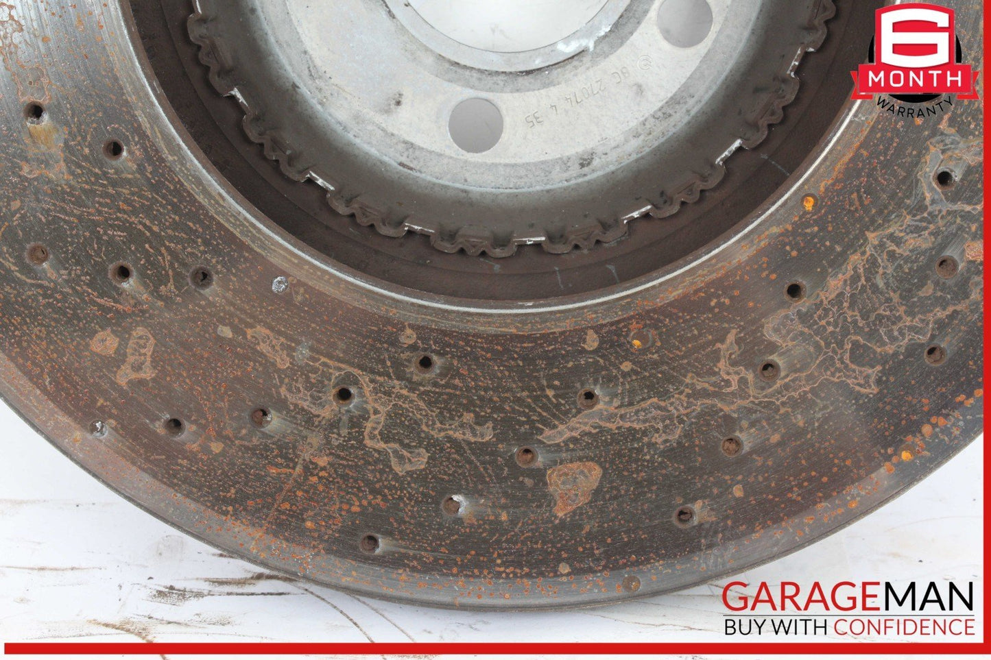 18-20 Mercedes X253 GLC350e Front Left and Right Side Brake Disc Rotor Set of 2