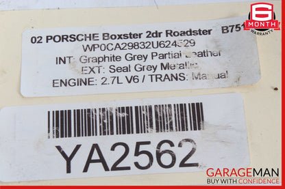 00-04 Porsche Boxster 986 Carrera 996 911 ABS Brake Pump Assy OEM