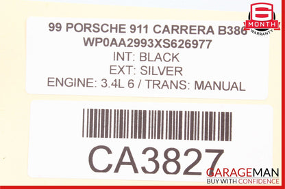 97-04 Porsche Boxster 986 Carrera 996 Front Right Exterior Door Handle Silver