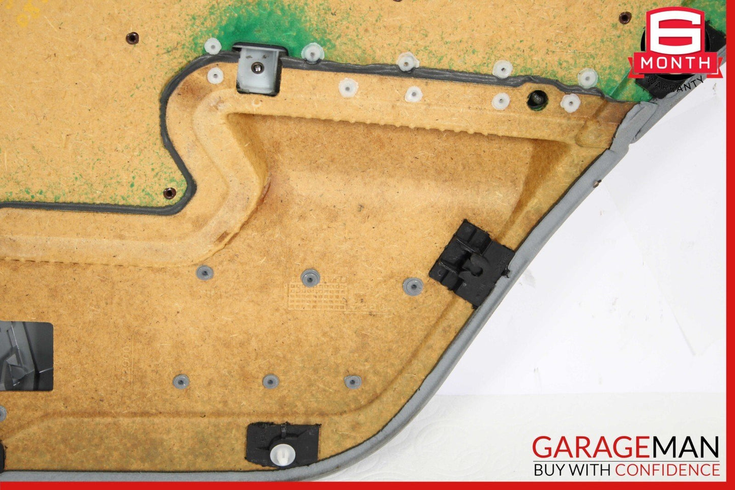 96-97 Mercedes W202 C230 C280 Rear Left Side Interior Door Panel Cover Grey OEM
