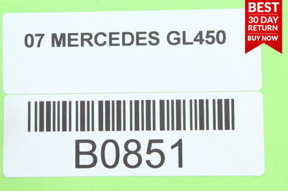 07-12 MERCEDES X164 GL450 TAILGATE HATCH TRUNK SUPPORT STRUT STRUTS OEM