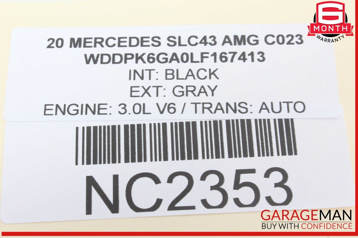 16-20 Mercedes R172 SLC43 AMG GLE350 Engine Starter Motor Bosch 2769064300 OEM