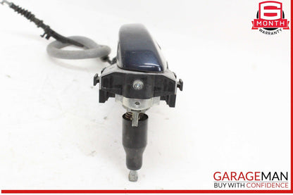 11-18 Porsche Cayenne 958 Front Left Driver Side Exterior Door Handle Blue OEM