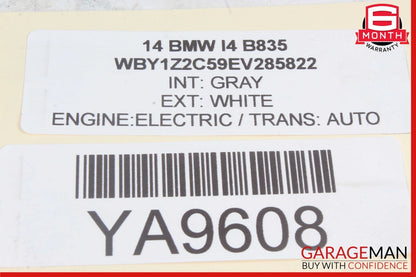 14-21 BMW i3 I01 Hybrid Front Right Side Reinforcement Bracket 6863513 OEM